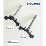 SUZUKI BELANG R BELANG-R - (OE) FRONT FORK BAR T FORK 3 KAKI STEERING STAND // HANDLE CROWN