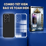 Samsung S24 / S24 Plus+ / S24 Ultra 5G / S24 FE black flexible case & transparent flexible case for 