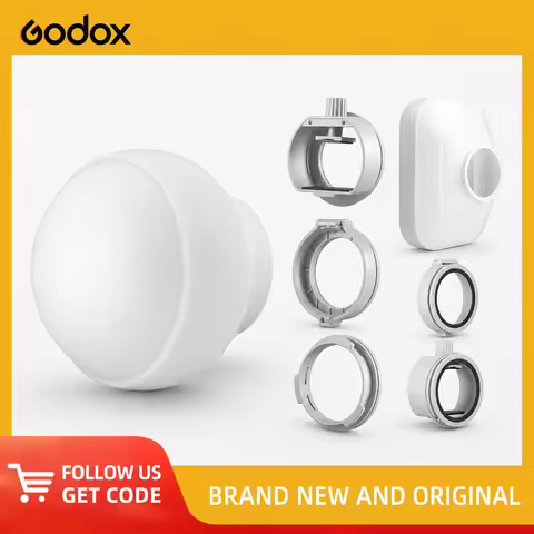 Godox ML-CD15 ML-CS1625 Diffuser Dome Softbox Kit Adapter Ring for Godox V1 V1PRO V100 AD100Pro,AD20