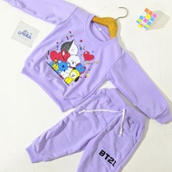 Bts BT21 Premium Children's Sweater Set {KG.31Oc22G}