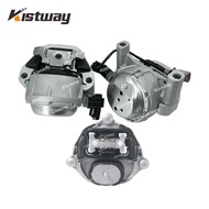 3PCS Transmission Electric Hydraulic Motor support Engine Mount Kit For Audi A8 D4 S8 Quattro 4.2L 1