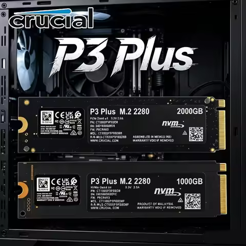 Crucial P3 Plus P310 T500 M.2 2280 PCIe Gen4 NVMe SSD 1TB 2TB,High Speed OEM Internal Storage Drive