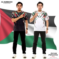 Jersey Tshirt Men Palestine Black White M-4XL