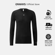 ONWAYS Áo Thun Thể Thao Nam Tay Dài Siêu Co Giãn Kháng Khuẩn Nhanh Khô PETER LONG SLEEVE T-SHIRT M52