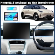 Proton eMAS 5 EV Infotainment and Meter Screen Tempered Glass Screen Protector e.MAS 5 Car Accessori