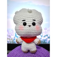[Ready stock] BT21 RJ Handmade crochet amigurumi plushie