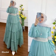 Melia Modern muslimah dress 20222 Material