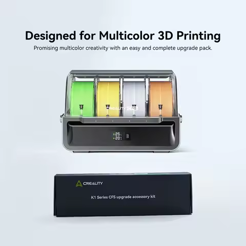Creality Official CFS Upgrade Kit Unlock Multi-Color Printing Compatible With Creality K1 Max, K1C, 