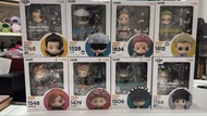 二手 有兩特典表情 Goodsmile 咒術迴戰 黏土人 Nendoroid 伏黑惠、虎杖悠仁 釘崎野薔薇 五條悟 夏油傑 七海建人  乙骨憂太 宿儺