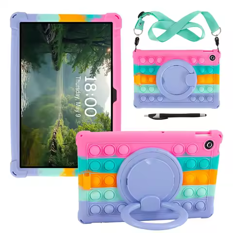 Case For Lenovo Tab K10 TB311FU M9 TB310FU M8 4th 8505F 8705F 300FU XU M10 X306 328Plus X606 Soft Si