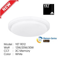 YETPlus YET Memory YET9012 Round YET9013 Square Black White 3C 3 Colour Changing SIRIM SMD LED Ceili