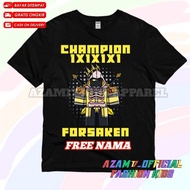 Champion Kids T-Shirt 1X1X1X1 Forsaken Roblox Free Name / Roblox Forsaken Champion Game Kids T-Shirt