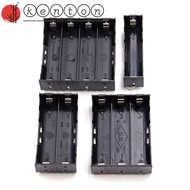 KENTON Battery Box Black DIY  Cases for 18650 Battery Storage Box ABS Battery Holder