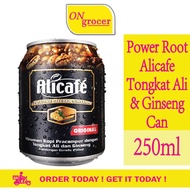 Power Root Alicafe Tongkat Ali & Ginseng Can 250ml