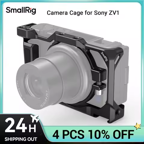 SmallRig Light Weight Cage for Sony ZV1 Camera for Sony ZV1 Camera Vlogging Cage 2938
