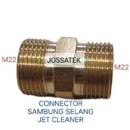 JET CLEANER HOSE CONNECTION CONNECTOR M22 X M22 JET CLEANER HOSE CONNECTION/ M22 XM22