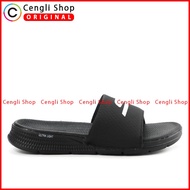 PRIA Sandals SKECHERS Men ORIGINAL SLIDE GO CONSISTENT ULTRA LIGHT BLACK