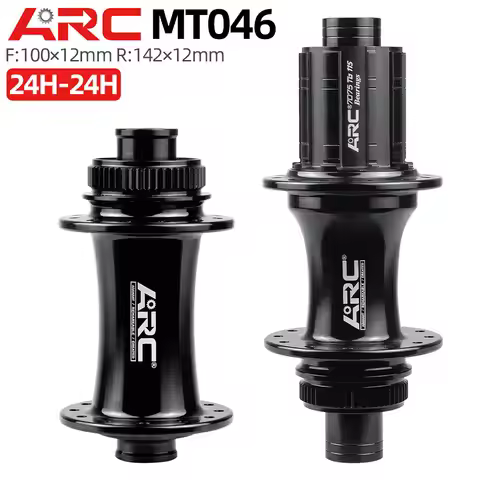 ARC Road Bicycle Hub Disc Brake 12x142/100mm 24 Holes Center Lock Sealed Bearing Hub 4 Pawls for HG 