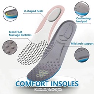 JH Elastic shock absorption, anti-skid, breathable sports insole shoes pad insole for shoes