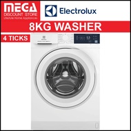 ELECTROLUX EWF8024D3WB 8KG FRONT LOAD WASHER (4 TICKS)