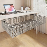 [in stock] Under-desk storage rack, drawer-style storage hanging basket, invisible office supplies s
