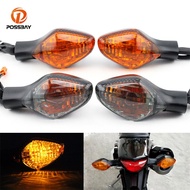 2Pc Motorcycle Front Rear Turn Signal Lamp Indicator Light For Honda CBR650F CB650F CBR500R CB500F CB500X CBR400R CB400F