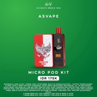 Asvape Micro Kit Pod System Asvape Micro Vape Pod 30W - PS