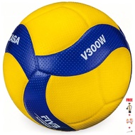 MIKASA Volleyball V300W V330W Size 5 High Quality Soft Leather PU Indoor Outdoor Game Training Ball