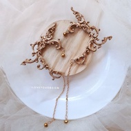 IGloveyoudesign Kitana earcuff luxury earcuff/ carnaval earcuf wedding earcuf/ ear decoration/