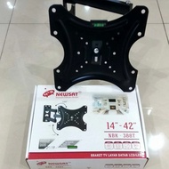 TV BRACKET NEWSAT BRACKET/ NBK-388T NBK-388 T - SWING ( 14" - 42" )