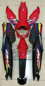 ชุดสี NICE 110 U BOX แดง ดำ