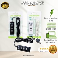 DAP USB HUB D-H06 // 4 Ports USB HUB 100 cm