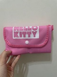 Hello kitty 隨身折疊購物袋（直）