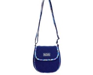 全新 曼谷包 NaRaYa Arie Folded Crossbody Bag  藍色 斜揹 袋