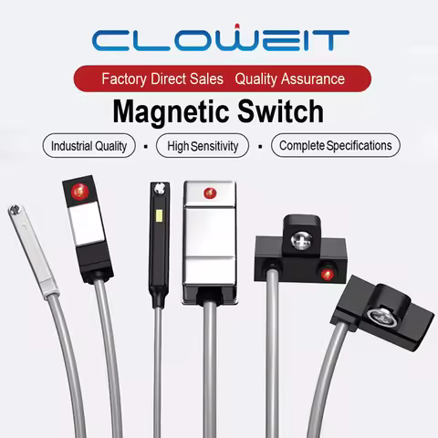 Cloweit Air Pneumatic Cylinder CS1-J Magnetic Reed Switch Sensor CS1-G CS1-M CS1-U -F D-A93 D-Z73 D-