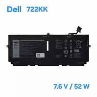 ส่งฟรี รับประกัน 1 ปี Dell แบตเตอรี่ เกรด Original 722KK (สำหรับ Dell XPS 13 9300 9310 Series) แบตเต