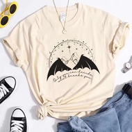 Acotar shirt girl Digital Comfortable korean clothes Graphic Gothic t shirt Pop Culture kawaii Punk 