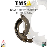 Mitsubishi Forklift Brake Pads 91E46-00113 Brake Shoe FD20 FD30