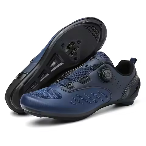 Men Cycling Professional Sneaker Women Mountain Bike Shoes SPD Cleats MTB Cycle Shoes Road Bike Spee