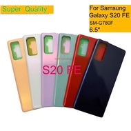 For Samsung Galaxy S20 FE 4G G780 SM-G780F Housing Back Cover Case Rear Battery Door Chassis Shell W