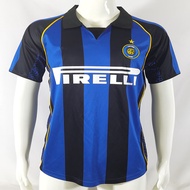 ITALY NEW Umbro 97-98 Inter Retro Jersey Ronaldo 10-11 Zanetti 4 Home And Away Short Sleeve Football