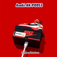 【Fast Shipment】For Asaki AK-PODS3 Case Casing Soft Silicone Earphone Case Trendy Cartoon