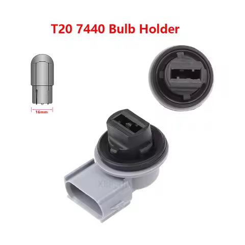 1x For Chevrolet Equinox Ford Escape Dodge Journey T20 7440 Bulb Holder Car Light Socket Accessories