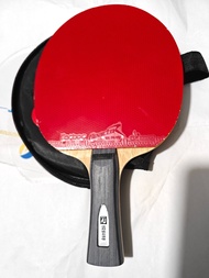 Racket Beginners Table Tennis Paddle Base DJ200A Five Layers Pure Wood DJ200S with Cabal Center of G