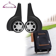 [Amleso2] 2Pcs Luggage Wheel Replacement Silent Luggage Accessories Suitcase Wheels Swivel