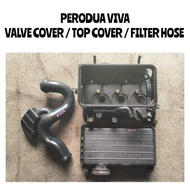 🇯🇵🇯🇵 VALVE COVER PERODUA VIVA / ROCKER COVER / AIR FILTER TOP COVER / AIR FILTER HOSE / HOS PENAPIS 