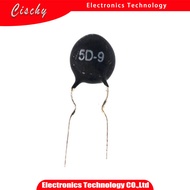 100pcs/lot Thermistor Resistor 5D 9 NTC5D 9 DIP ntc 5D9 5MM