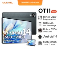 OUKITEL OT11 Tablet 16GB+128GB 11inch Crystal Clear Display  8000mAh Razor-Thin 13MP+5MP AI Camera 4