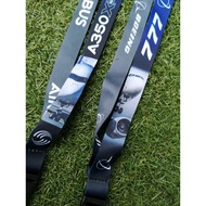 Airplane card Lanyard Airlines id airline Airbus Boeing A-350 A320 B-777 B-777 B-787 B-747 Thaiairwa