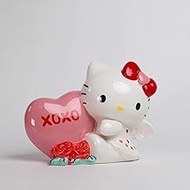 Hello Kitty Heart Angle Figurine, 6.5" L x 3.5" W x 4.825" H Created by Blue Sky Clayworks